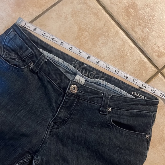 Mudd Y2K 5 pocket Skinny Jeans juniors size 9 - Picture 6 of 10